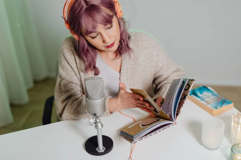 One Take, No Rehearsal: Inside the Booth With the Voices That Read Advent Stories Aloud